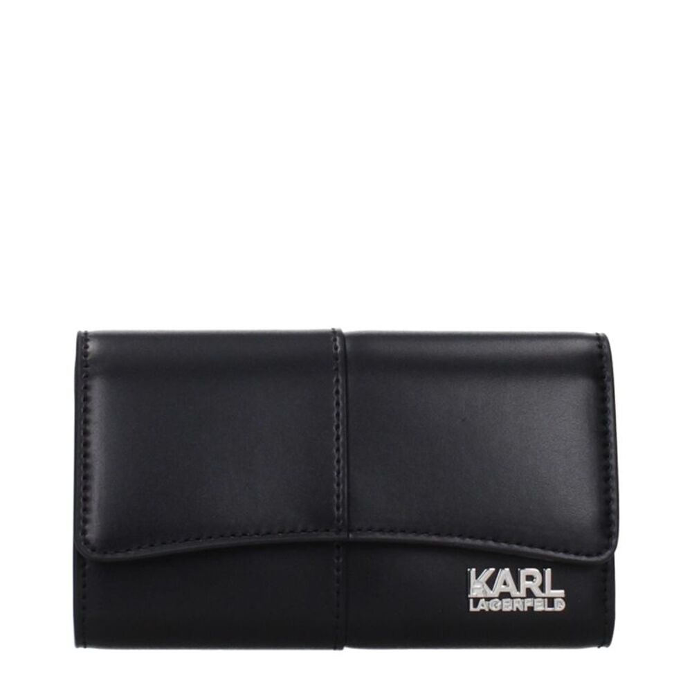Karl Lagerfeld Black Polyethylene Women's Wallet